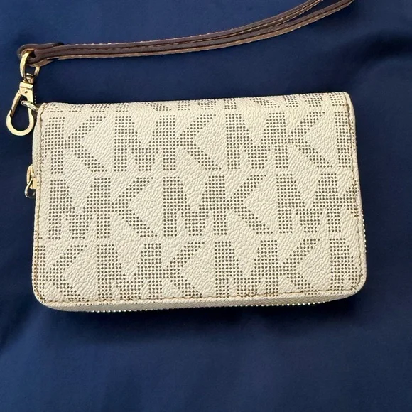 MK Mini Wristlet or Wallet w/strap - Picture 2 of 7
